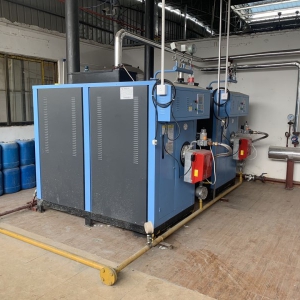 蒸汽發生器安裝現場